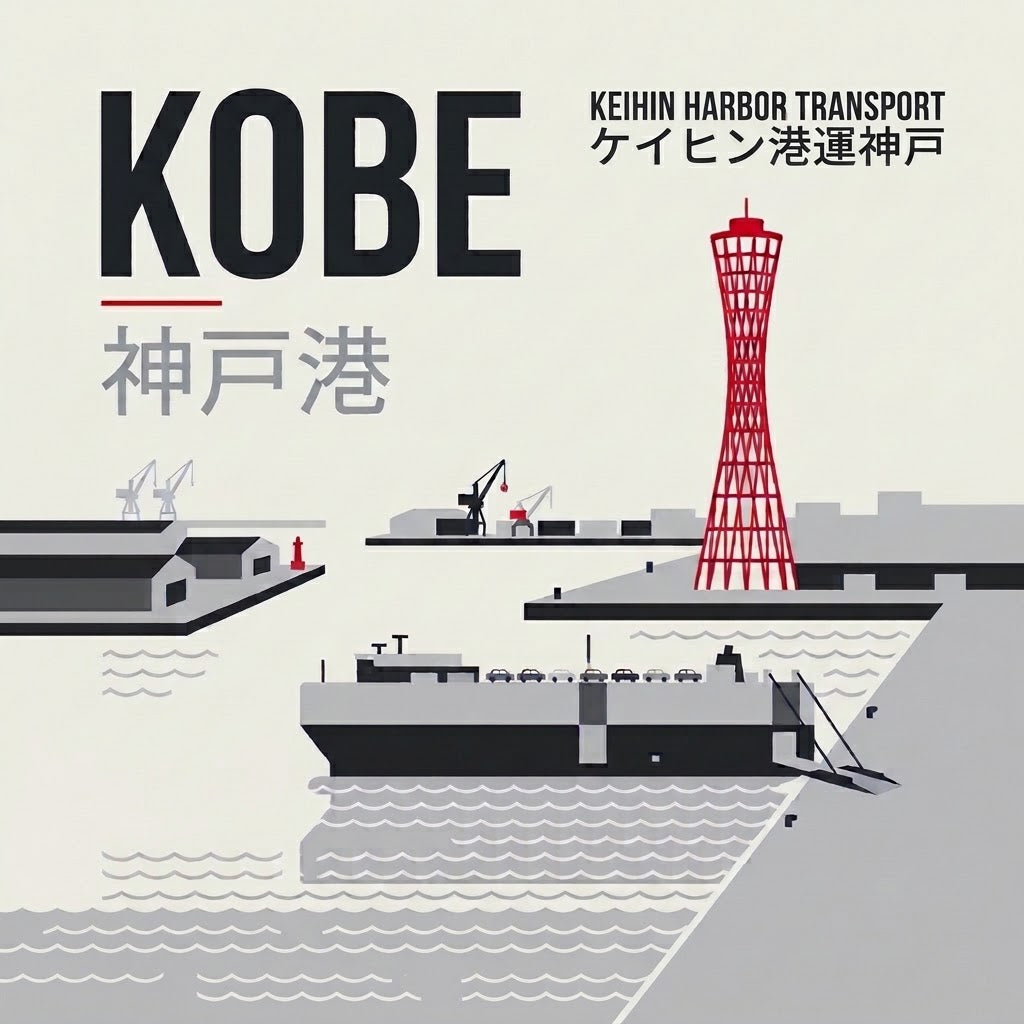 (KOBE)RORO YARD(KEIHIN HARBOR TRANSPORT KOBE）